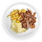 Chips, Cheese & Doner 