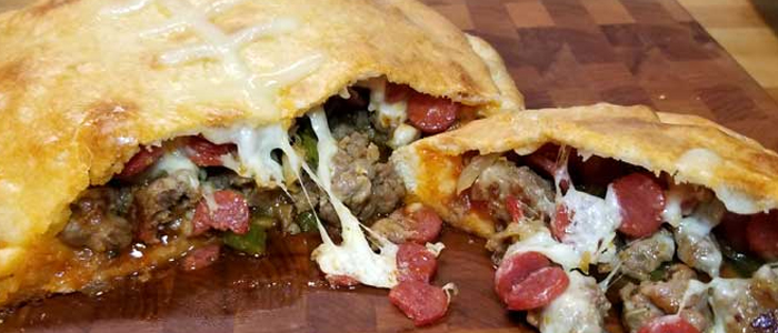 Meat Calzone  10'' 