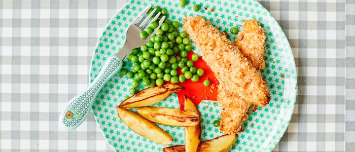 Kids Chips & Fish Fingers 